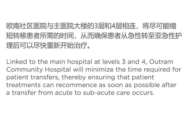 B+H 项目 | 新加坡综合医院，欧南社区医院