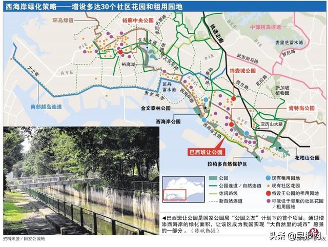 花园城市又添新花园！新加坡西海岸将加建40个绿化设施