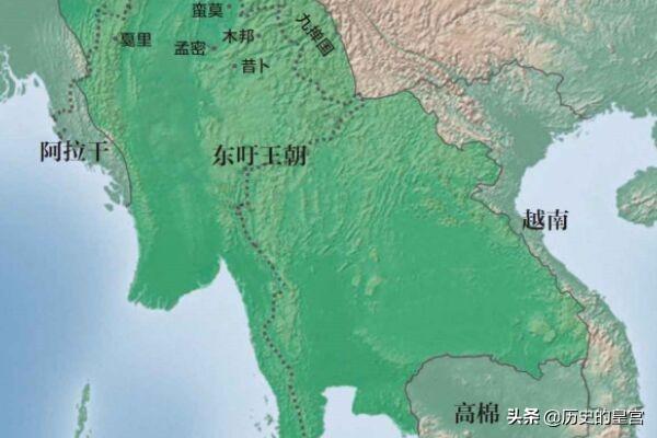 东南亚历史领土最辽阔的朝代，几乎征服整个中南半岛，国祚221年