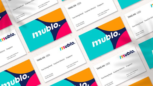 国内设计作品欣赏｜“MUBLO”运动服装品牌形象设计——年轻活力