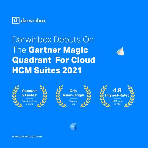 Darwinbox亮相云端HCM套件魔力象限