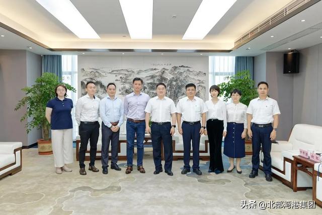 新加坡港务集团（PSA）中国区总裁黎志伟一行到访北部湾港集团