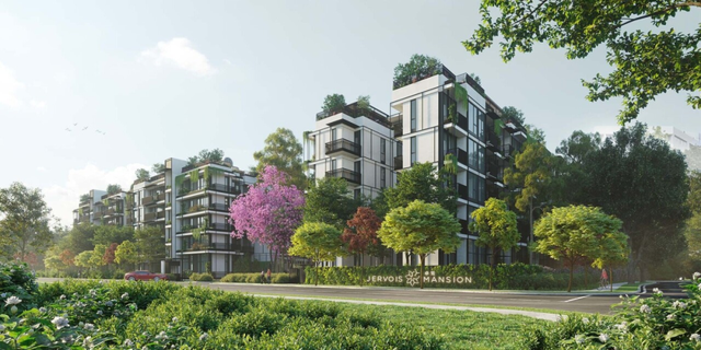 公寓设计丨全景式花园小区，新加坡的悠闲生活