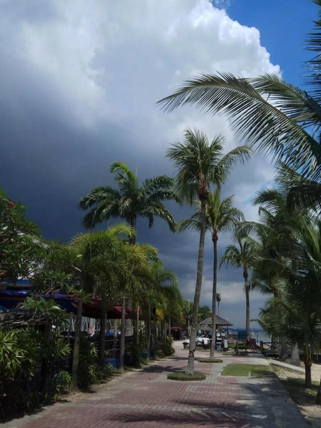 今天休息，去了一趟Changi 海边，看看这边景色美不美？