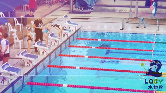 2018LUCY水世界赴新加坡比赛 #学游泳 #儿童游泳 #游泳训练