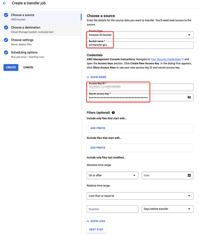 AWS S3至GCP GCS迁移方案