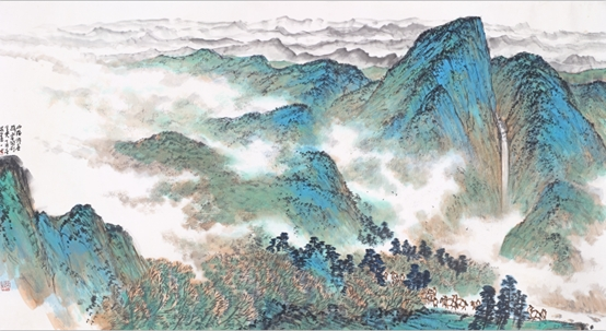 陈天中国画作品展在广州举行，探索岭南绘画的新可能