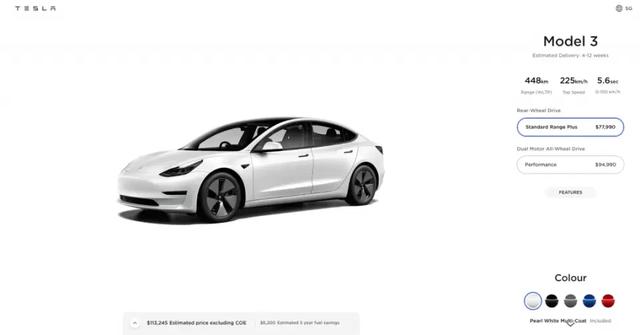 23.59万的国产Model 3，在新加坡卖成了百万级豪车？