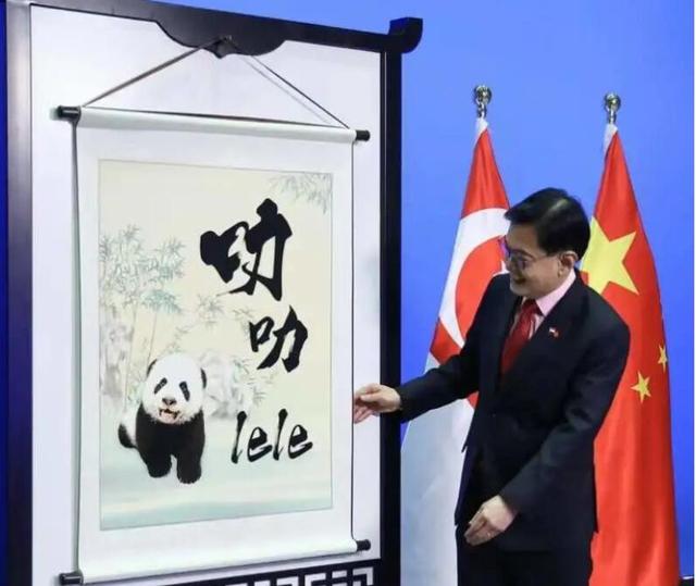 新加坡首只大熊猫宝宝名字揭晓“叻叻”，拼读：lele
