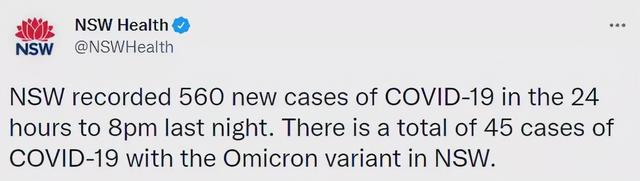 一夜暴涨560例，悉尼疫情反弹！变异者高达45例，多地拉响警报