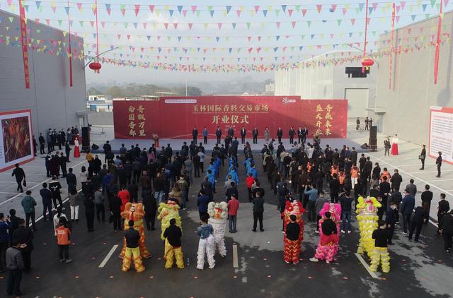 打造成中国最大香料交易市场！玉林国际香料交易市场盛大开业
