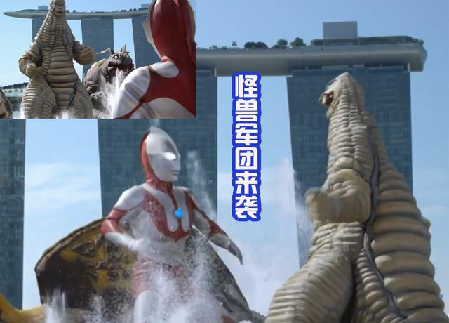 奥特曼新作完结，初代和当地守护神联手，一起迎战三大怪兽