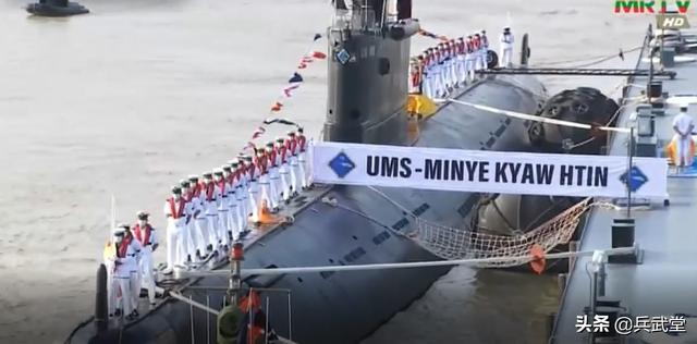 国产老舰又有了新用处？缅甸用上明级035潜艇，异国他乡还是主力