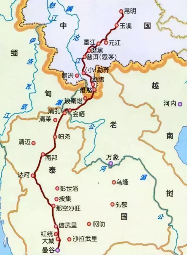 我国第一条国际高速路：横跨三国直达泰国，能直接自驾跨国游