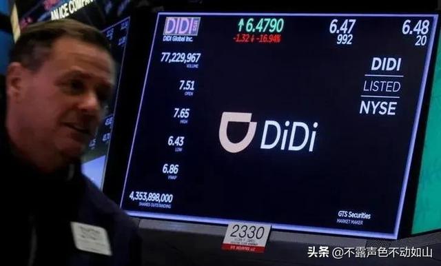 滴滴股价挫跌，一些对冲基金损失恐达数百万美元
