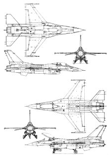 美国F-16战斗机