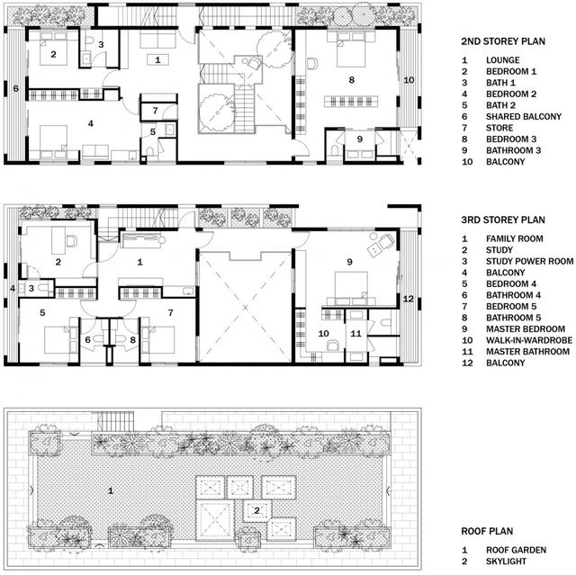 新加坡围屋：将自然带入室内的景观住宅