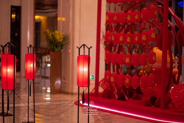 解锁“就地过年”，这家酒店办起新春庙会