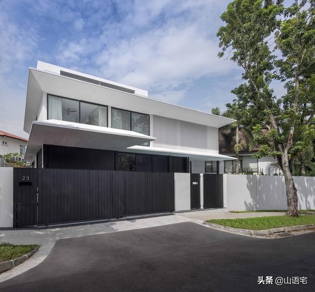 住宅设计 新加坡 飞檐住宅