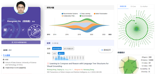 AMiner重磅发布：2022年人工智能全球最具影响力学者榜单AI 2000