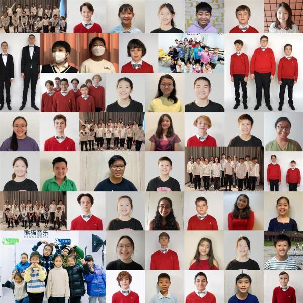15座城市243位小歌手合唱《Imagine》，童声阿卡贝拉为冬奥加油