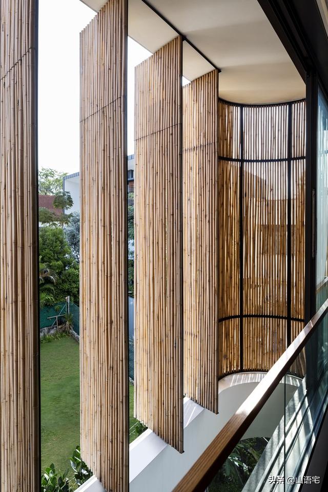 住宅设计 新加坡 竹帘屋