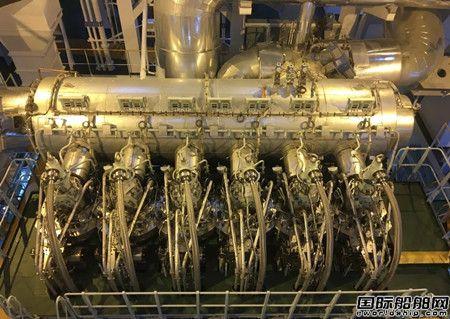中国船企研制全球首台燃气喷射高压双燃料低速机试航成功
