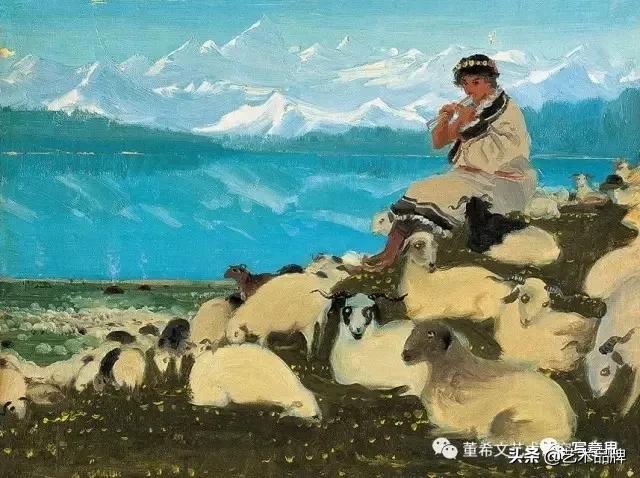 快来看：100年来中国写意油画人物全介绍，没有之一