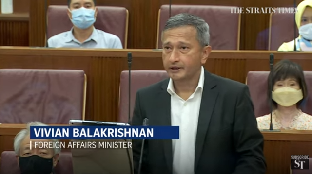 新加坡外长：将加强武器出口限制，停止与部分俄罗斯银行交易