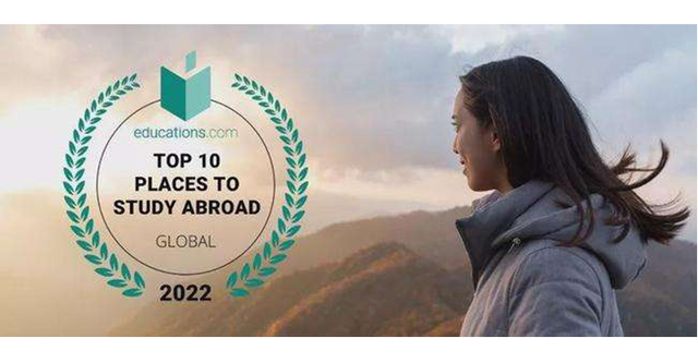 2022全球十佳留学国家排行榜