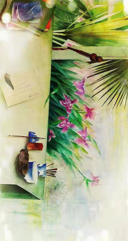 2022中国书画名家专列——陈沫诗意花鸟作品鉴赏