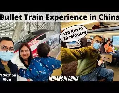 翻译贴，印度人在中国体验高铁：上海到苏州20分钟