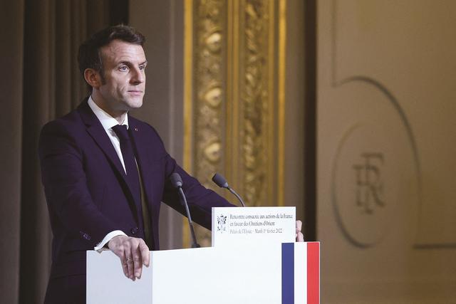 法国总统马克龙发表春节贺词