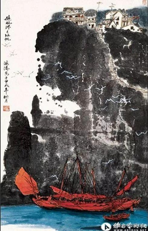 深切怀念中国画海洋绘画开拓者、“中国画海第一人”李海涛