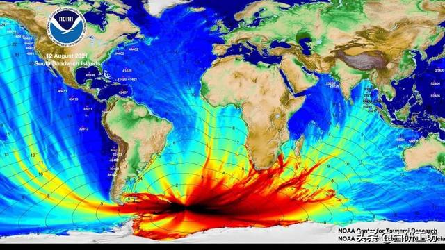 2021年神秘的全球海啸爆发原因最终确定