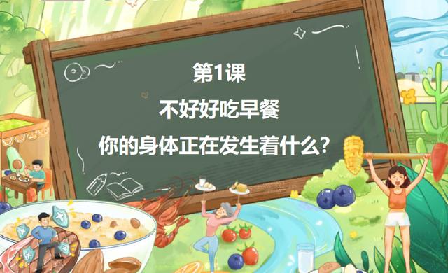 你知道吗？不好好吃早餐，就是在拆自己的身体