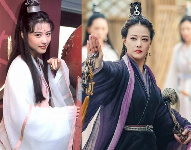周海媚变灭绝师太，叶童一人演三代，翻拍剧里多少熟脸在卖情怀？
