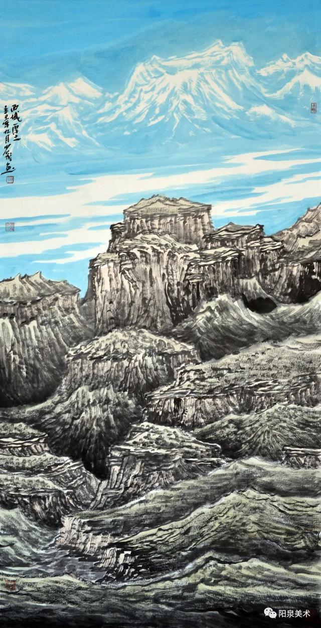 第二届水墨漾泉—2022当代中国画名家邀请展即将在阳泉展览馆展出