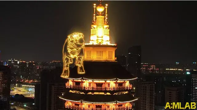 当科技遇上灯光秀，元宵节这样赏“花”灯