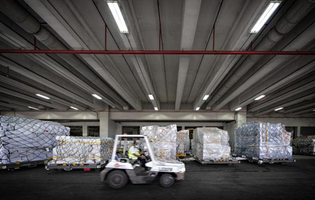 新加坡机场的积压货物已得到处理