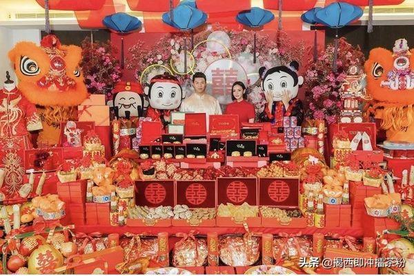 新加坡百亿千金再婚豪奢高调新人被千万黄金与山珍海味淹没