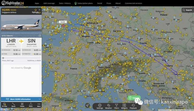 新航飞往新加坡的波音客机引擎发生故障，返航伦敦
