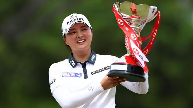 世界第一高真荣赢得汇丰女子世锦赛 中国林希妤并列第11位