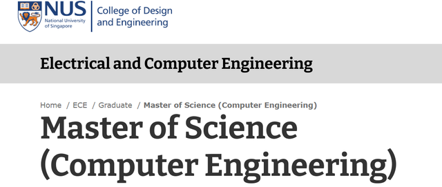 几何留学：新增专业 | 新加坡国立大学-计算机工程