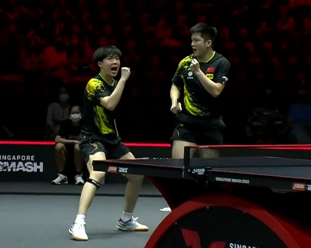 3-1！国乒男双夺冠，秦志戬冷眼鼓掌，日本对手输球登顶世界第1