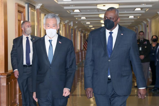 新加坡重申与美国防务关系，并说明制裁俄罗斯的原因
