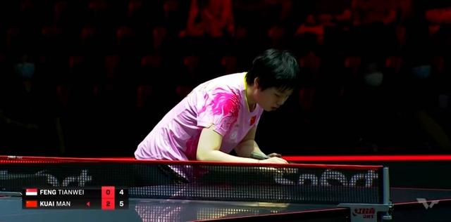 04后国乒新秀蒯曼以总比分3-1横扫新加坡名将冯天薇，顺利晋级