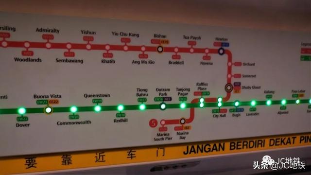 新加坡地铁线路图 (20210828)