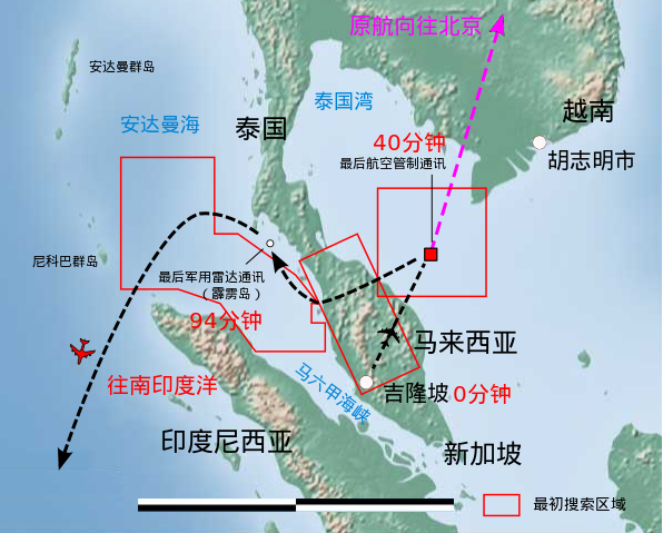 解析马航MH370失踪之谜