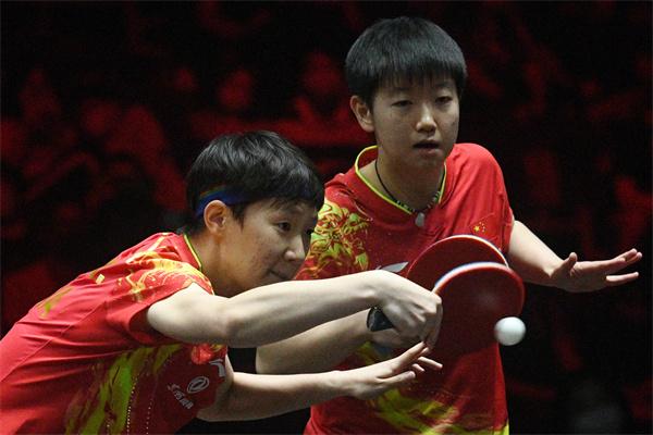 WTT新加坡赛孙颖莎/王曼昱夺女双冠军 樊振东马龙进男单决赛